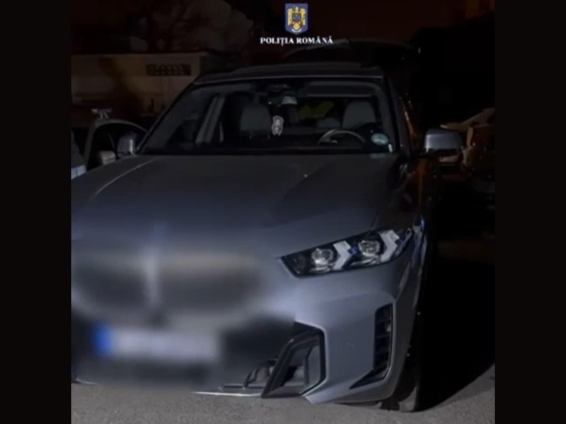 Un bolid de lux căutat de autoritățile din Olanda, tras pe dreapta de polițiștii români la Cluj