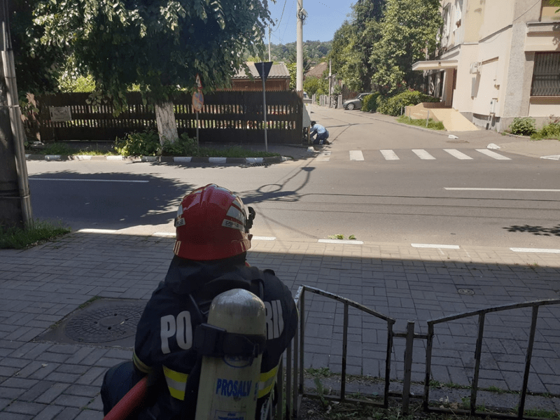 Scurgeri de gaz într-un magazin din Odorheiu Secuiesc. O victimă a ajuns la spital