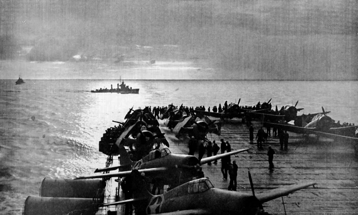 Portavionul USS Ranger (© Library of Congress)