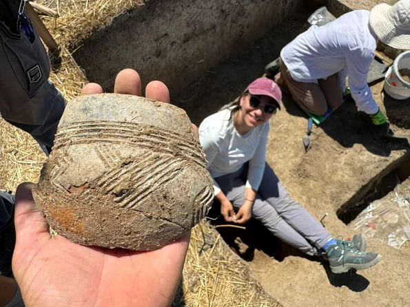 Săpături arheologice în situl de la Glina-Bălăceanca (© Muzeul Municipiului București)
