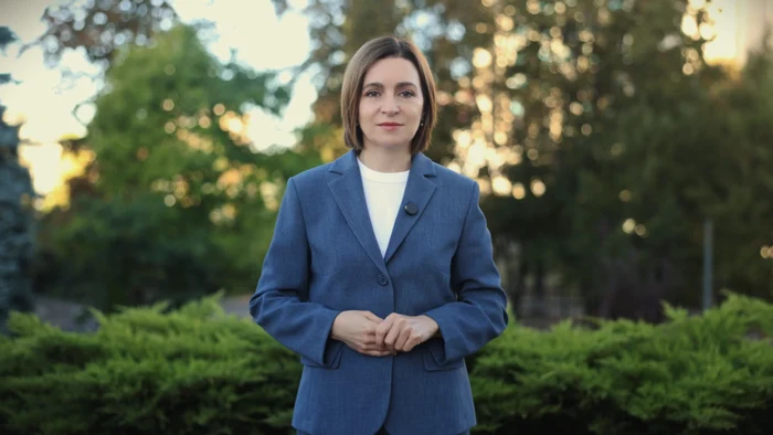 Maia Sandu afirmă că Moldova merită salvată de fiecare dată. FOTO: Presedinte.md