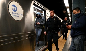 Împuşcături metrou New York - 12 apr 2022 / FOTO Profimedia