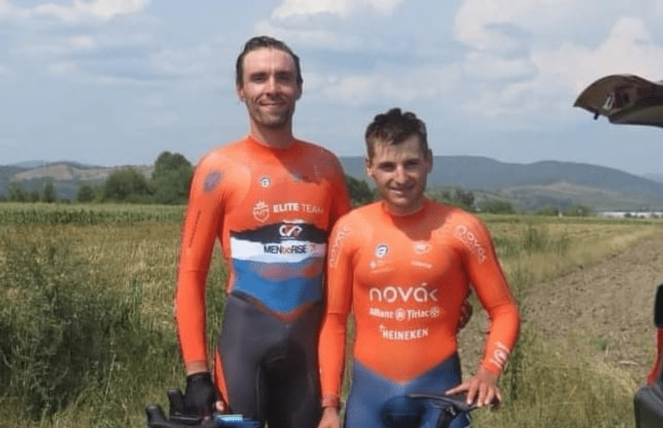 Transfăgărășanul și Transalpina într-o singură zi. Efort impresionant din partea a doi cicliști