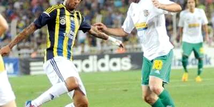 Lucian Sânmărtean a fost printre cei mai buni jucători în meciul cu Fenerbahce