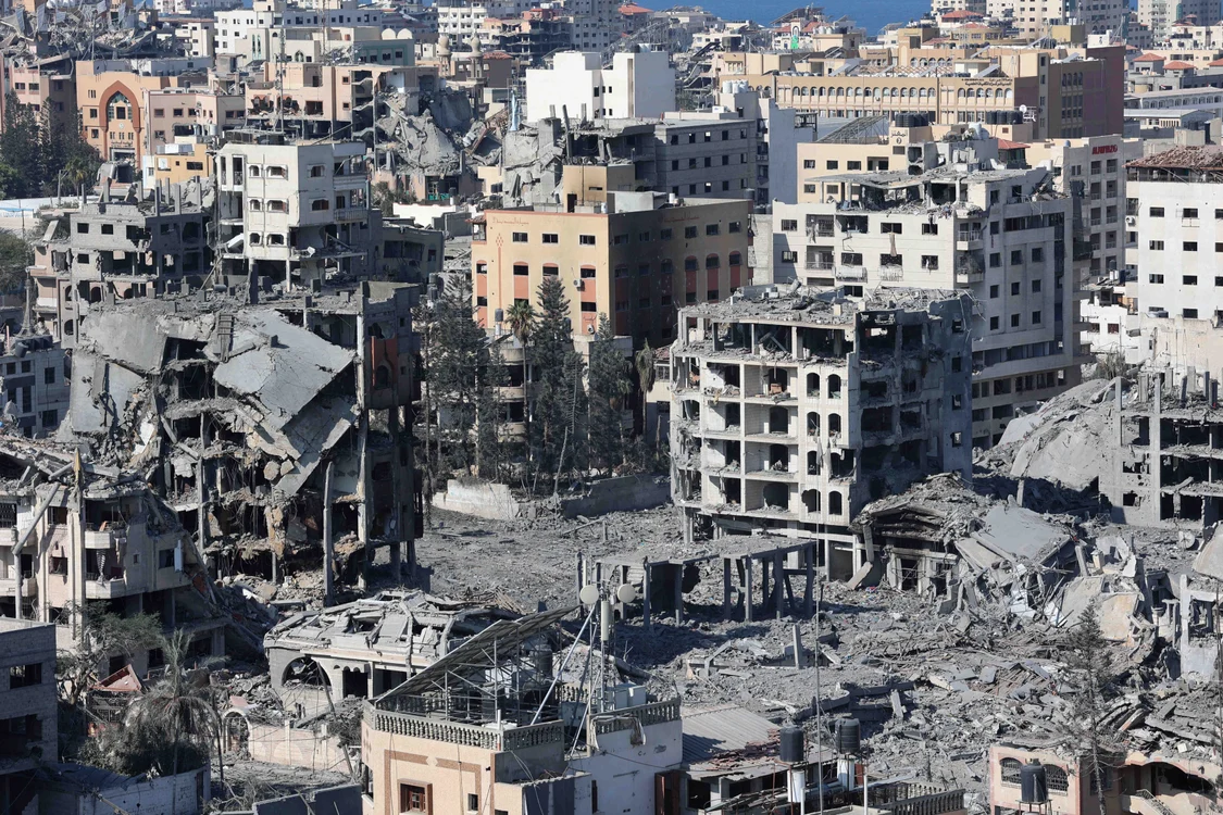 Urmările exploziei de la spitalul din Gaza FOTO Profimedia