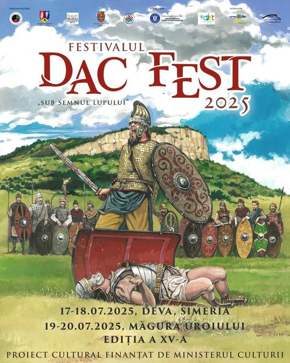 A XV-a ediție a festivalului DacFest - „Sub semnul lupului”