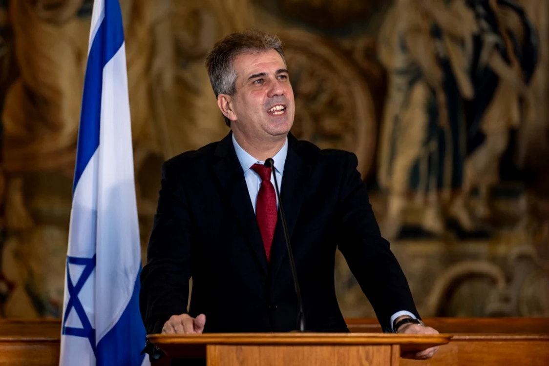 Ministrul israelian de Externe Eli Cohen FOTO EPA EFE jpg