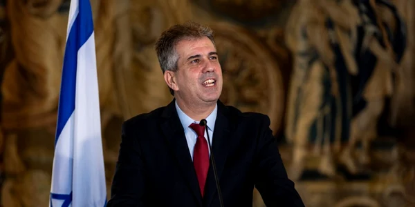 Ministrul israelian de Externe Eli Cohen FOTO EPA EFE jpg