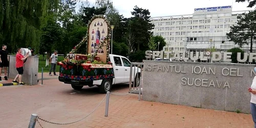 racla cu moastele sfantului Ioan cel Nou de la Suceava