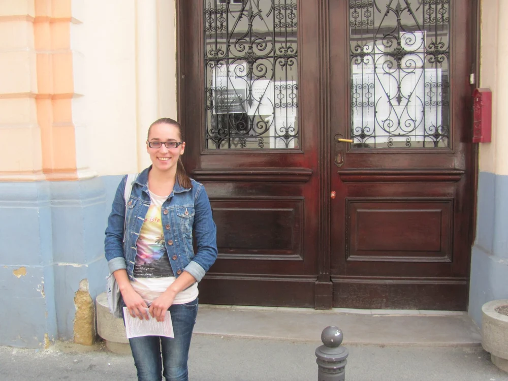 Raluca Ghirbomean spune ca subiectele au fost usoare si se asteapta la o nota mare - Foto Ramona Găină