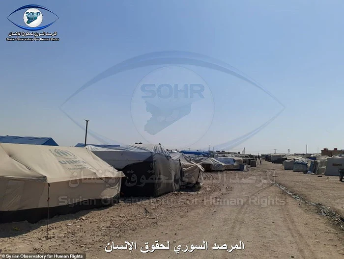 Aşa arată tabăra din Rakka de unde ar fi evadat cele 800 de mirese ISIS