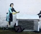 Valentines day mascara Banksy Foto AFP jpg