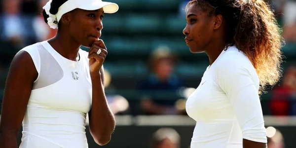 Serena Williams si Venus Williams la Wimbledon 2014. FOTO Guliver/Gettyimages