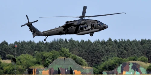 Elicopter Blackhawk al US Army in timpul unui exercitiu militar in Polonia Foto EPA EFE jpg