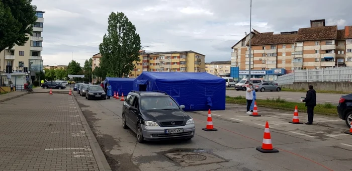 Centrul drive-thru de la Alba Iulia