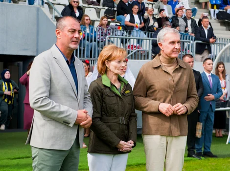 Majestatea Sa Margareta și Principele Radu la Cupa Regelui și Cupa Reginei la oină. FOTO: Daniel Angelescu, Casa Majestății Sale