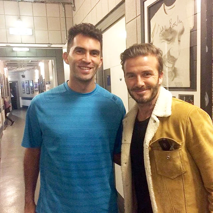 
    Horia Tecău a fost felicitat personal de David Beckham după calificarea în finala Turneului CampionilorFoto: Instagram  