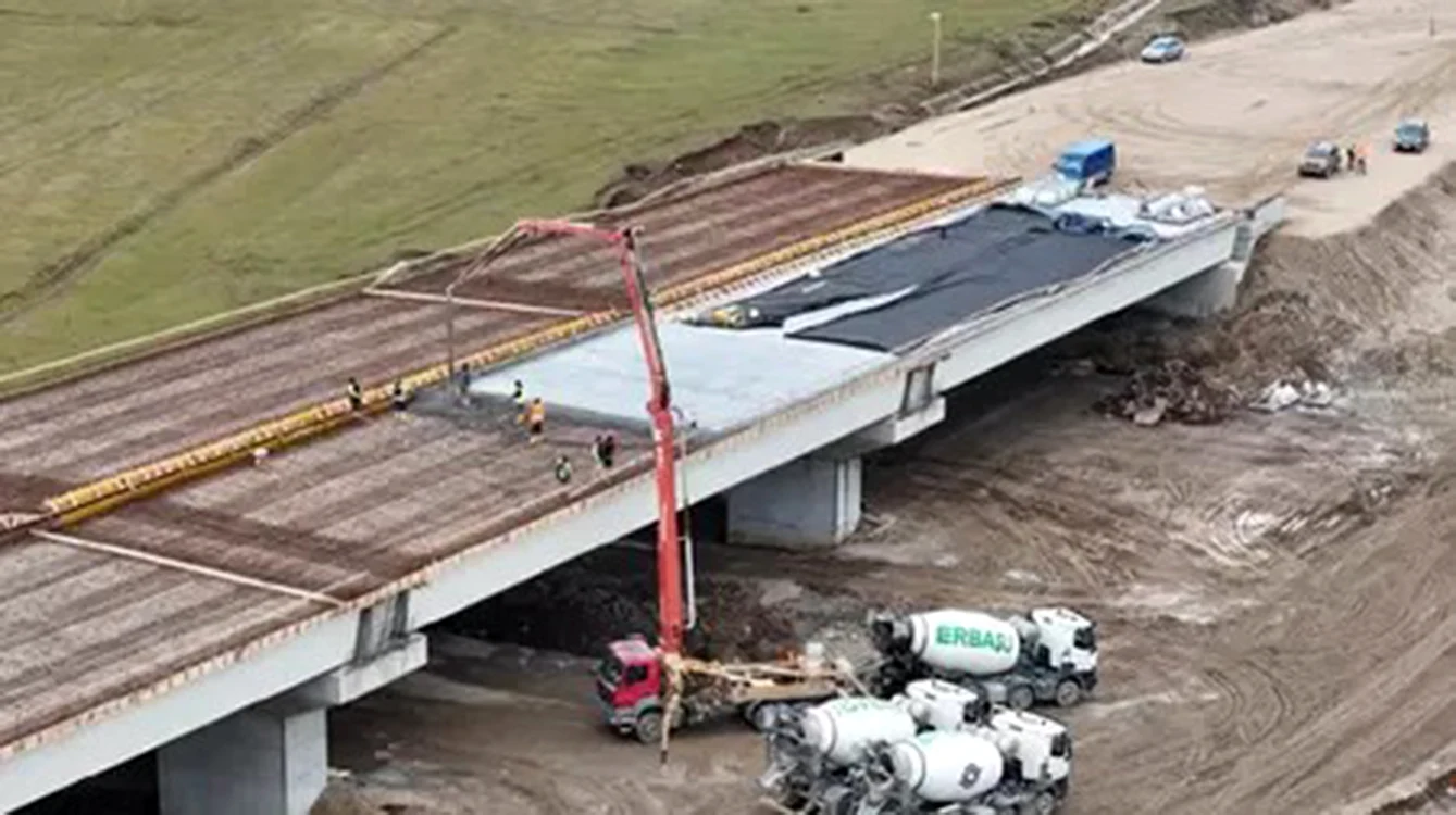 Autostrada Transilvania. Peste 40 km sunt cu lucrări avansate