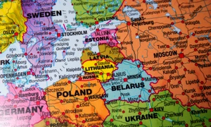 Lituania harta FOTO Shutterstock