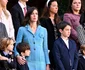 Charlotte Casiraghi cu Balthazar Rassam și Raphael Elmaleh la Ziua Națională a statului Monaco. FOTO: Getty Images
