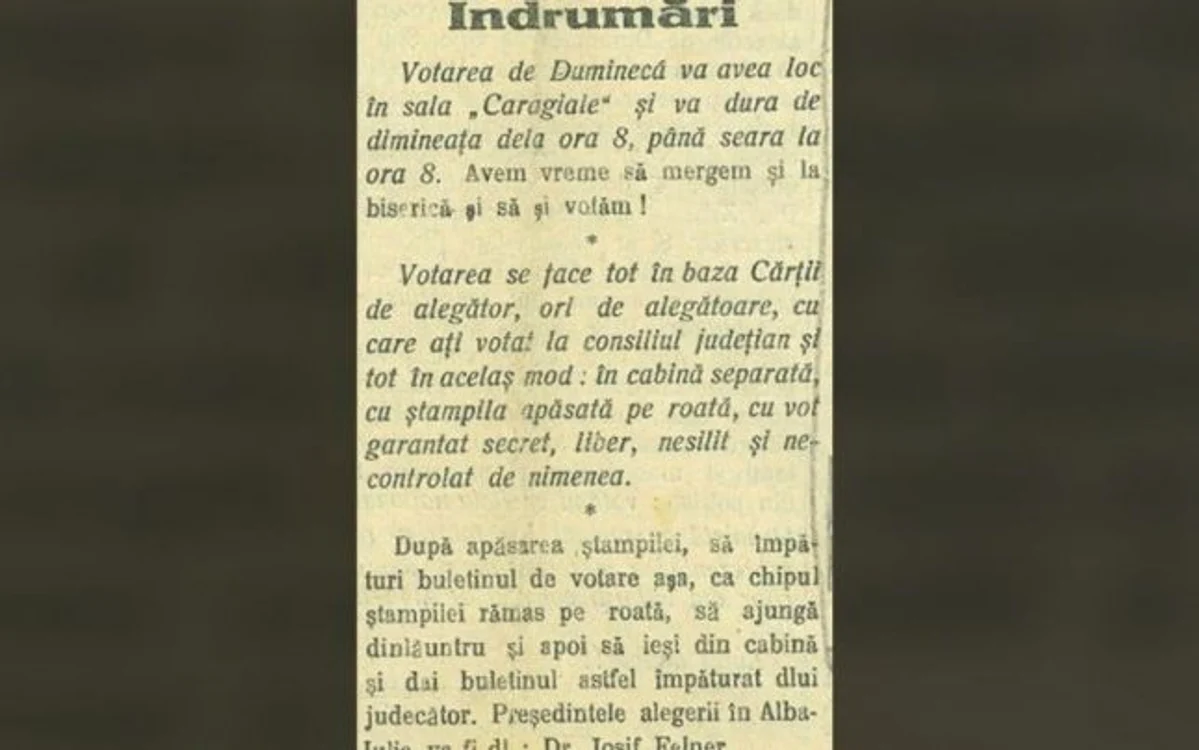 Îndrumările erau transmise prin intermediul presei