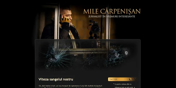 Blogul lui Mile Cărpenişan