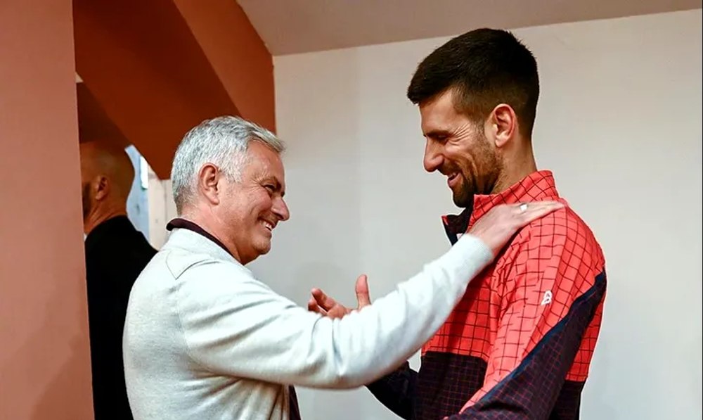 Dialog fabulos Jose Mourinho - Novak Djokovici: „Poți să-mi dai un autograf?“. „Sigur, cum te cheamă?“