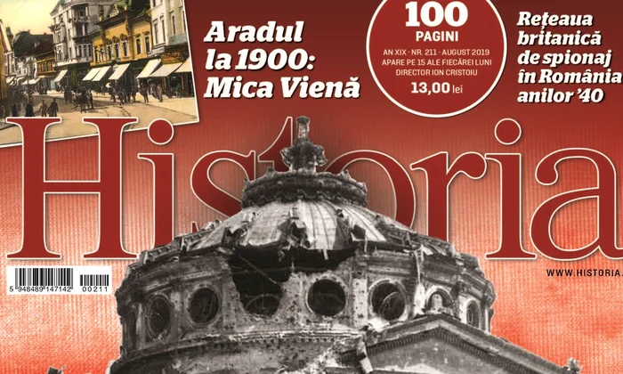 A apărut ediţia de august a revistei Historia  Iată sumarul!  jpeg