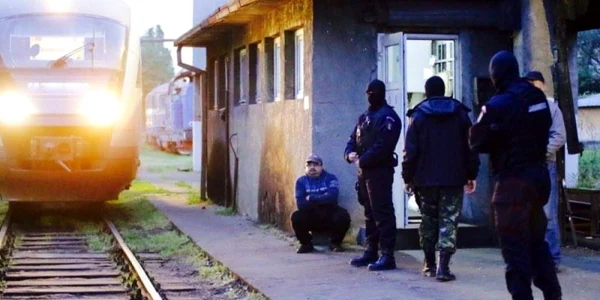 Percheziţie la Gara de Nord din Timişoara FOTO pressalert.ro