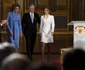 Regina Mathilde, Regele Philippe și Prințesa Elisabeta a Belgiei într-o creație Natan by Edouard Vermeulen. FOTO: Instagram
