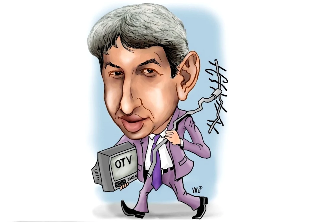 Dan Diaconescu                                                                                Caricatură: Vali Ivan