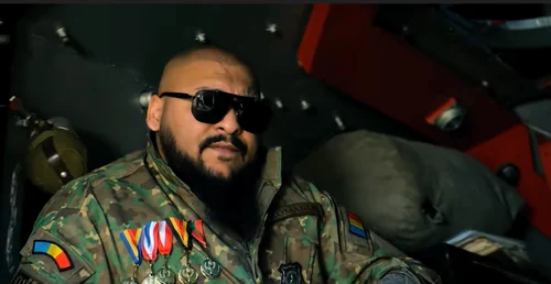 Imagini din timpul filmărilor de la Vâlcea pentru videoclipul manelistului Dani Mocanu Foto captură video You Tube