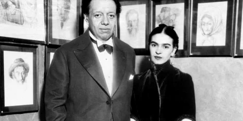 Frida Kahlo si Diego Rivera 