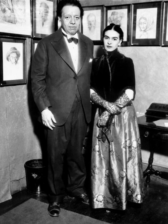 Diego Rivera şi Frida Kahlo                                                                                           FOTO: sfgate.com