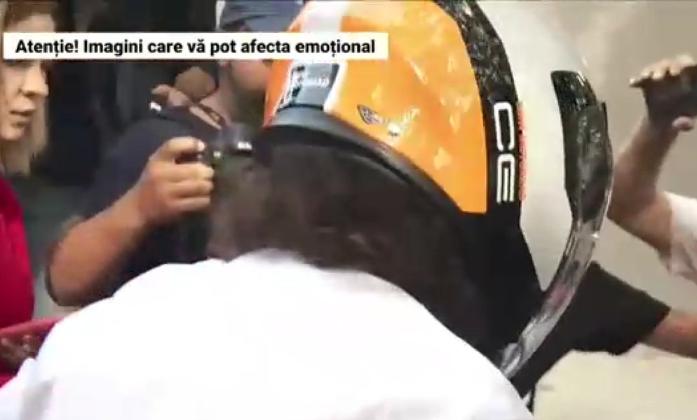 Poliția face cercetări după ce tatăl lui Vlad Pascu a intrat cu scuterul în jurnaliști