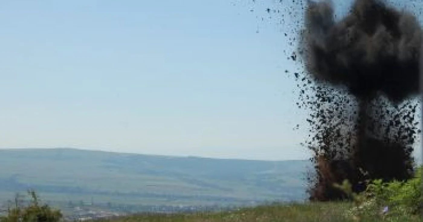Alba Iulia: Muniţie detonată pe Mamut