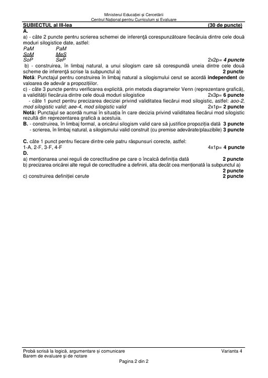 Bacalaureat 2025 - sesiunea de toamnă. Elevii au susținut proba la alegere a profilului. Subiecte și bareme de corectare 60 image