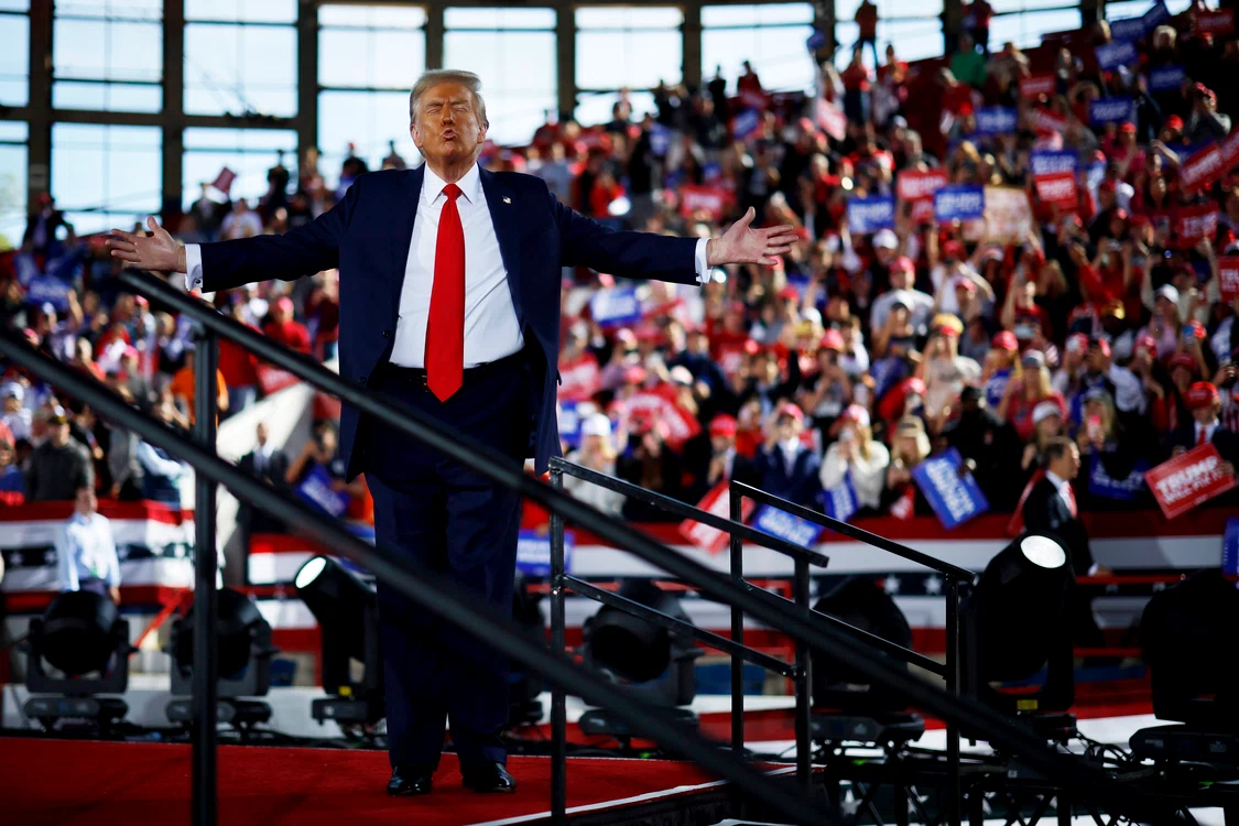 Donald Trump la alegeri. FOTO Getty Images 