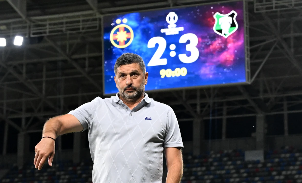 Marius Baciu, antrenor FCSB  Foto/Sportpictures 
