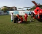 Interventie elicopter SMURD pacienta ranita incendiu Farliug