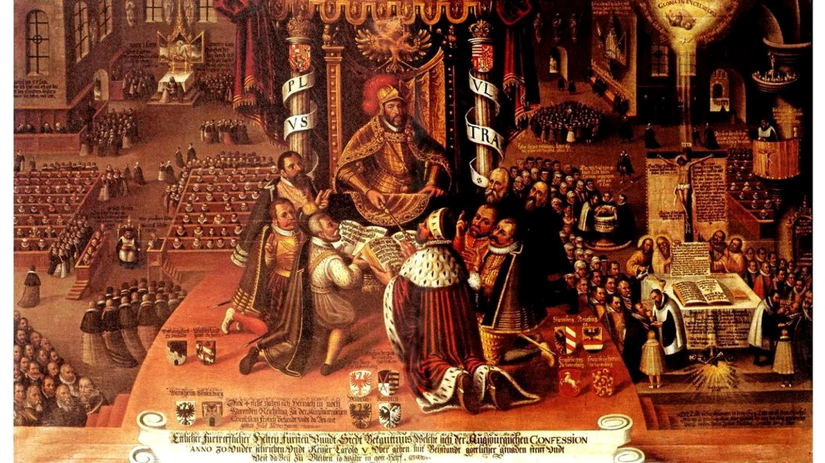 Între sacru și profan: Pacea de la Augsburg jpeg