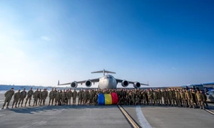 Toți cei 117 militari români dislocați în teatrul de operații din Irak au revenit în România FOTO FB MAPN jpg