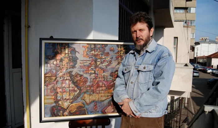 Valeriu Şunea este unul dintre cei mai importanţi artişti plastici buzoieni FOTO: Adevărul.ro