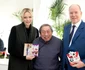 Charlene și Albert de Monaco la întâlnirea cu seniorii din principat