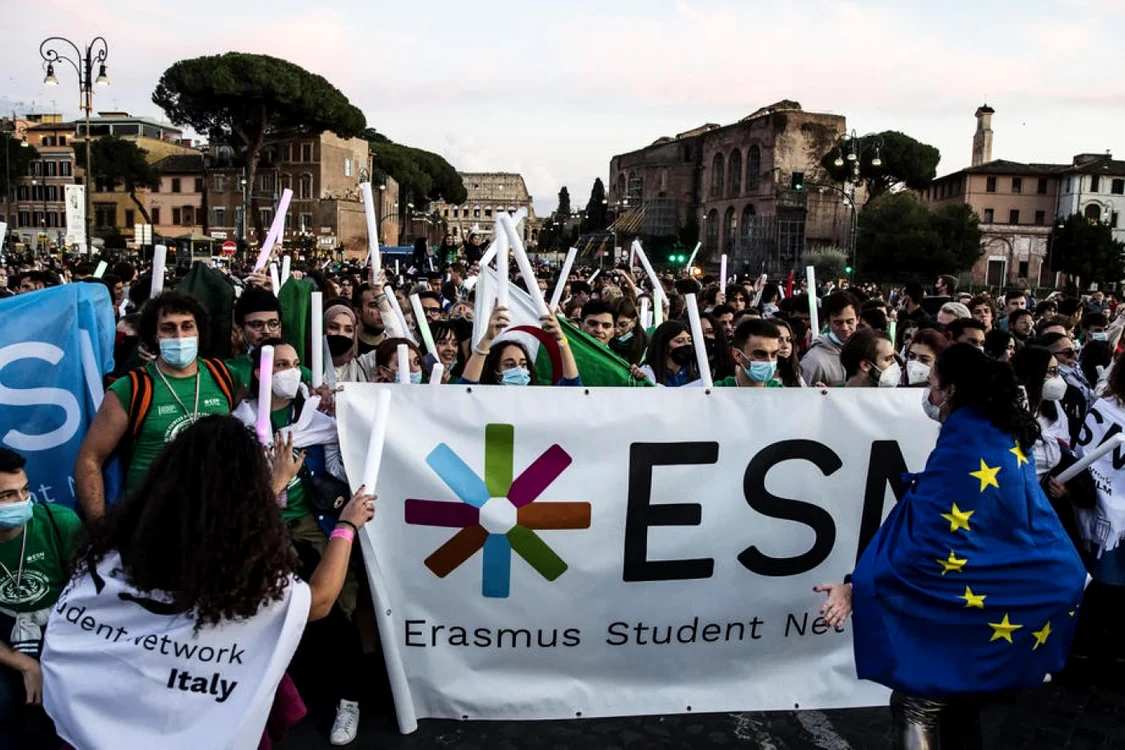 Studenți Erasmus. FOTO: EPA-EFE