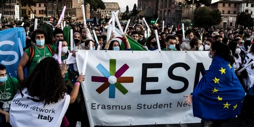 Studenti Erasmus la Roma FOTO EPA-EFE