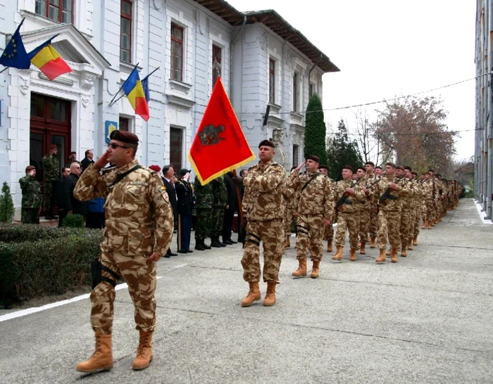 Scorpionii Roşii - Batalionul 26 Infanterie Neagoe Basarab FOTO / Arhivă