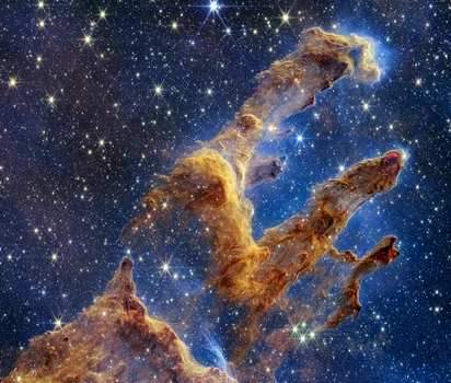 Imaginea spectaculoasă a fost surprinsă de noul telescop spațial al NASA. foto: NASA