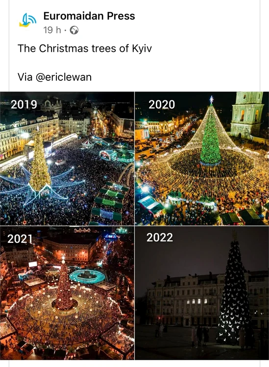 Kievul înainte și după război