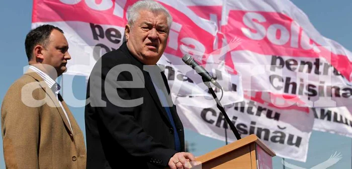 Vladimir Voronin, liderul PCRM, a fost preşedintele Republicii Moldova timp de opt ani. Foto: Tudor Iovu